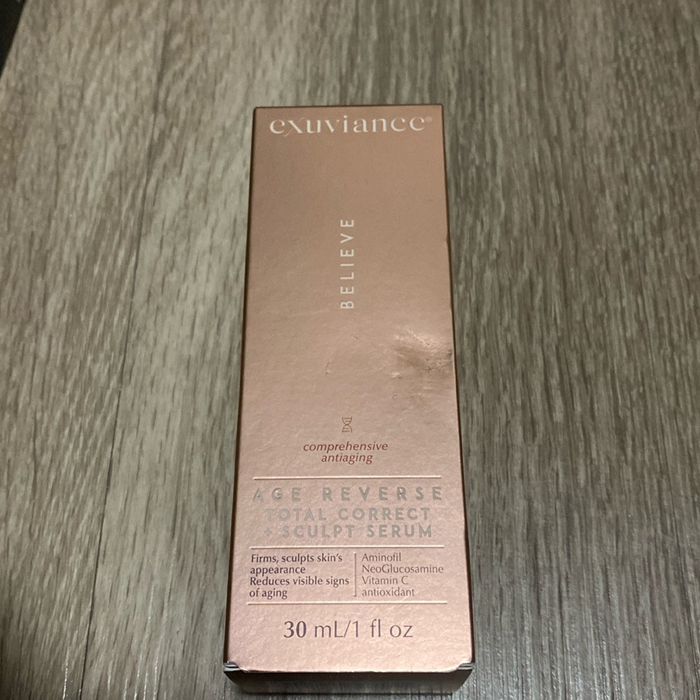 Exuviance - Believe age reverse total correct + sculpt serum.